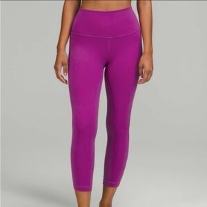 Lululemon Align High-Rise Crop 23" in Vivid Plum Size 10